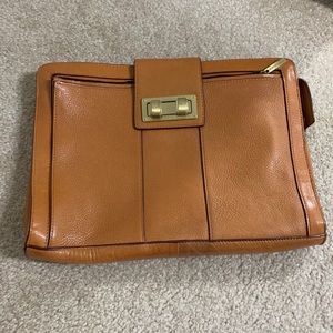 BCBGMaxAzria Clutch with Chain